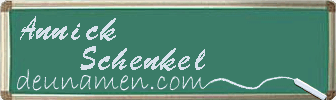 Annick Schenkel Visitenkarte